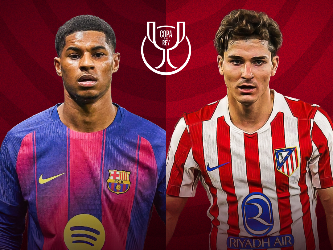 Semi - final leg 2 of copa del rey, 2025-26 banner