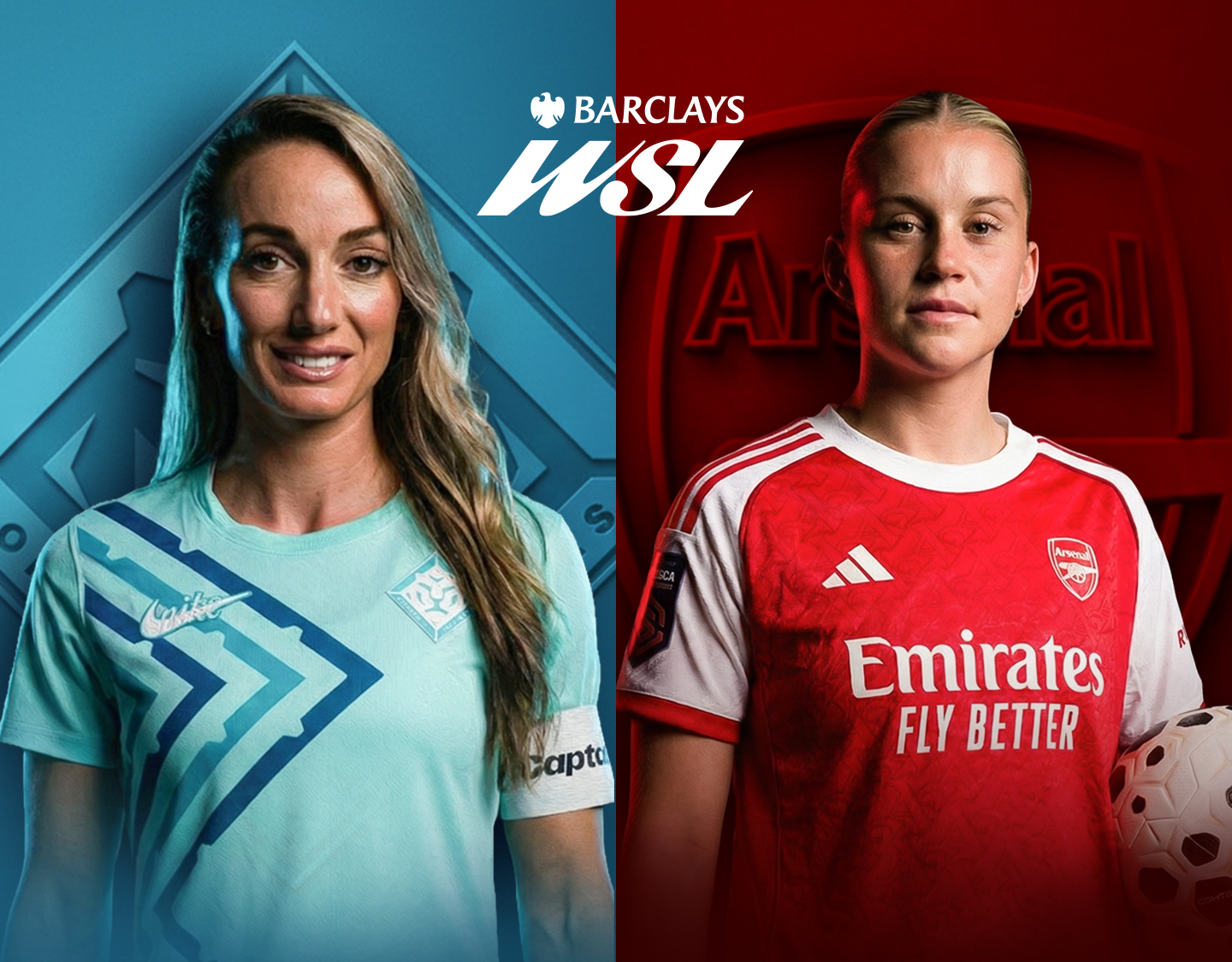 Match 48 of women's super league 2025-26 banner