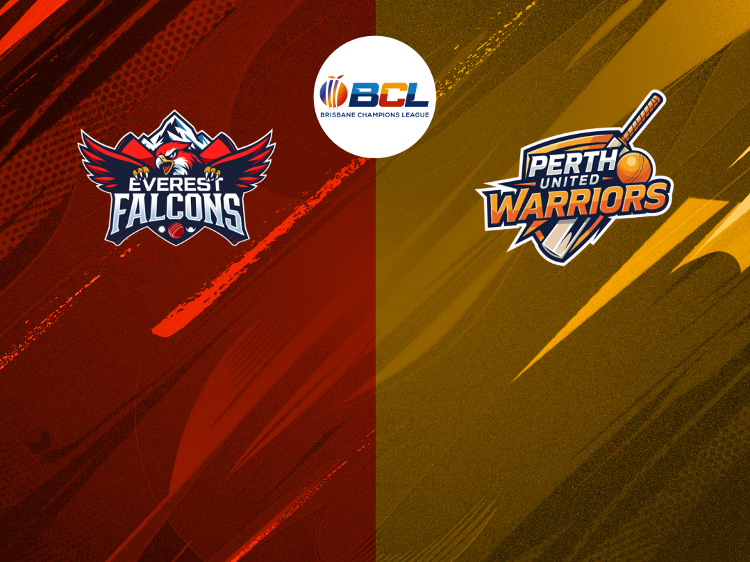  Of brisbane champions league 2026: everest falcons vs perth united warriors banner