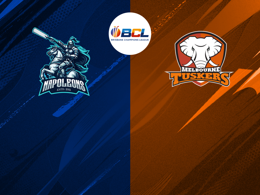  Of brisbane champions league 2026: brisbane napoleans vs melbourne tuskers banner