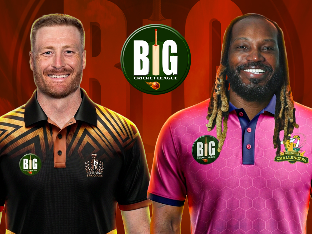 Match 2 of big cricket league season 2: southern spartans vs northern challengers banner