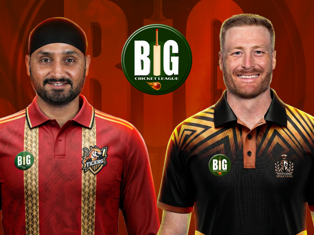 Match 5 of big cricket league season 2: mp tigers vs southern spartans banner