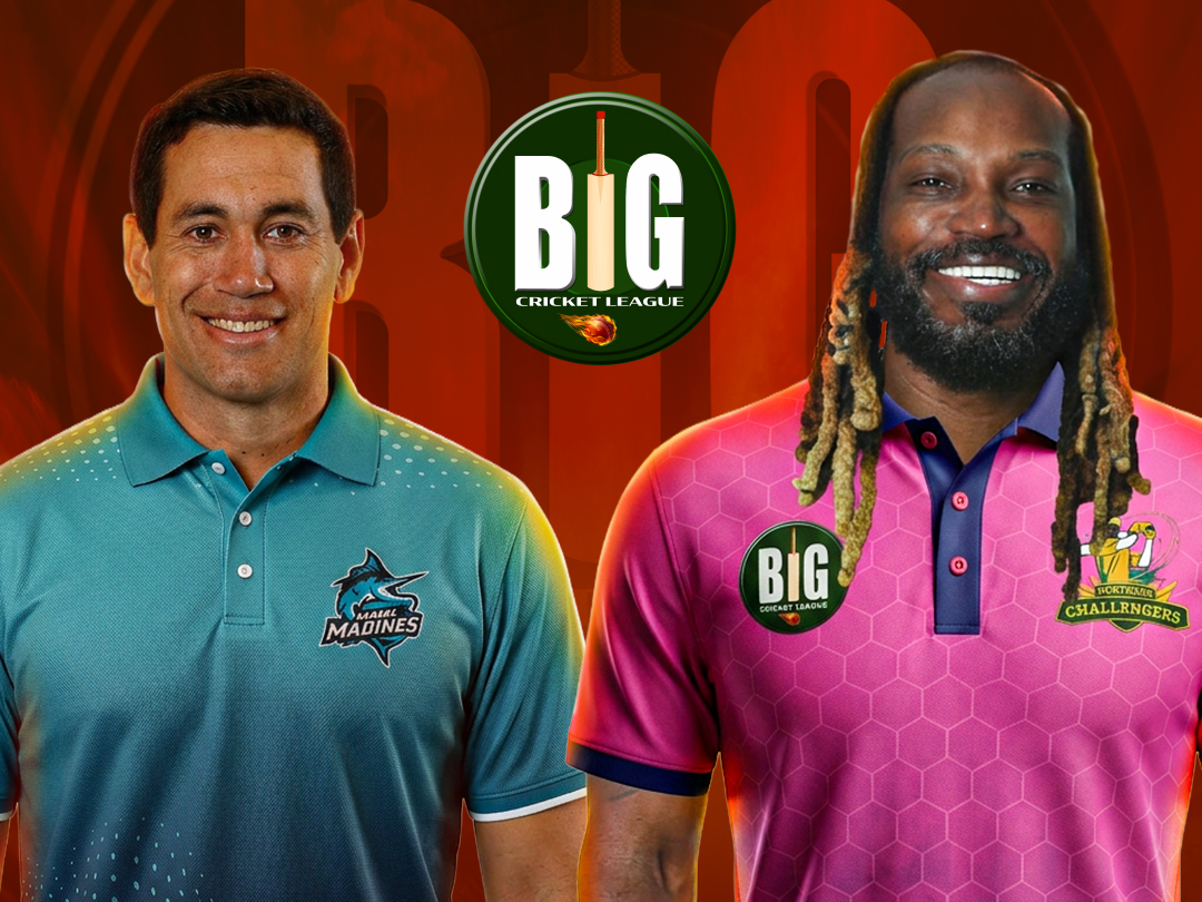 Match 7 of big cricket league season 2: mumbai marines vs northern challengers banner