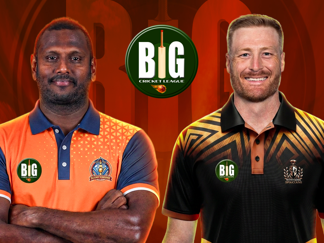 Match 8 of big cricket league season 2: gujarat diamonds vs southern spartans banner