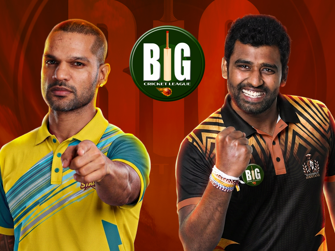 Match 11 of big cricket league season 2: up brij stars vs southern spartans banner