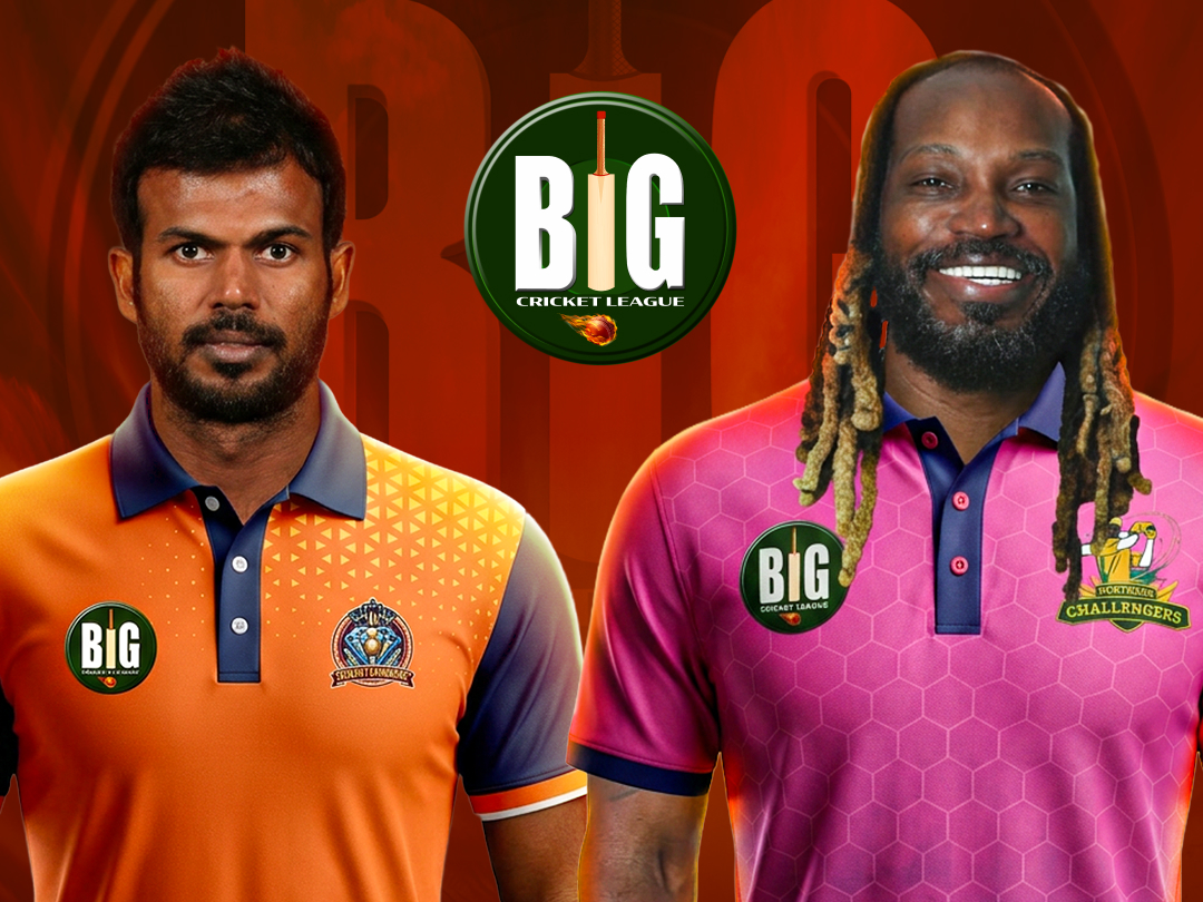 Match 13 of big cricket league season 2: gujarat diamonds vs northern challengers banner