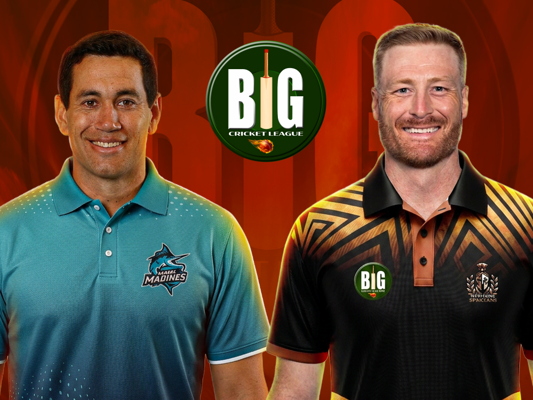 Match 14 of big cricket league season 2: mumbai marines vs southern spartans banner