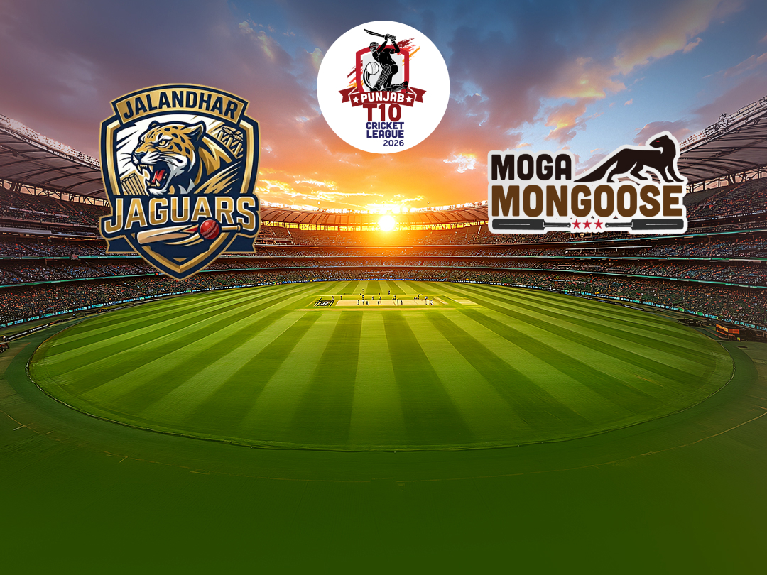  Of punjab t10 2026: jalandhar jaguars vs moga mongoose banner