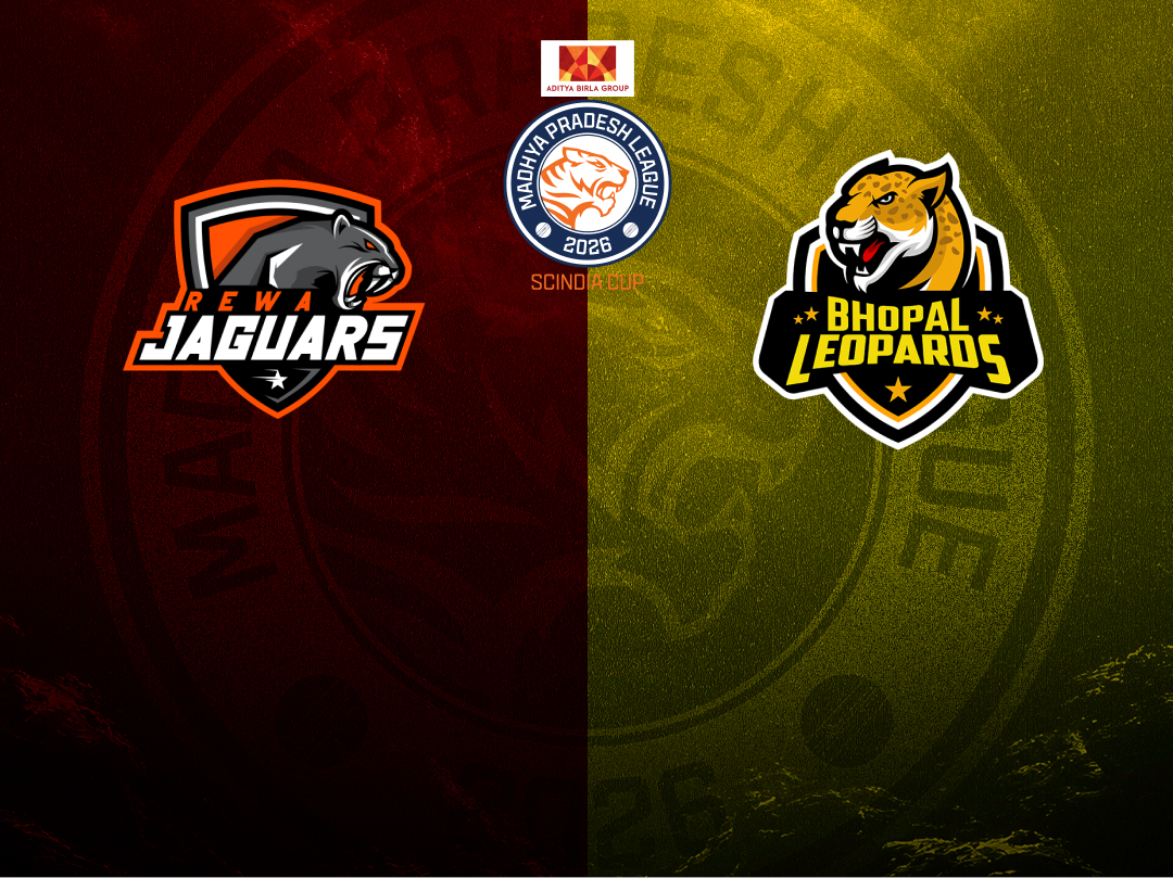 Match 10 of madhya pradesh league t20, 2026: rewa jaguars vs bhopal leopards banner