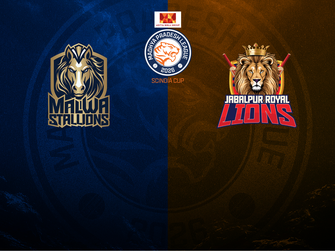 Match 23 of madhya pradesh league t20, 2026: malwa stallions vs jabalpur royal lions banner