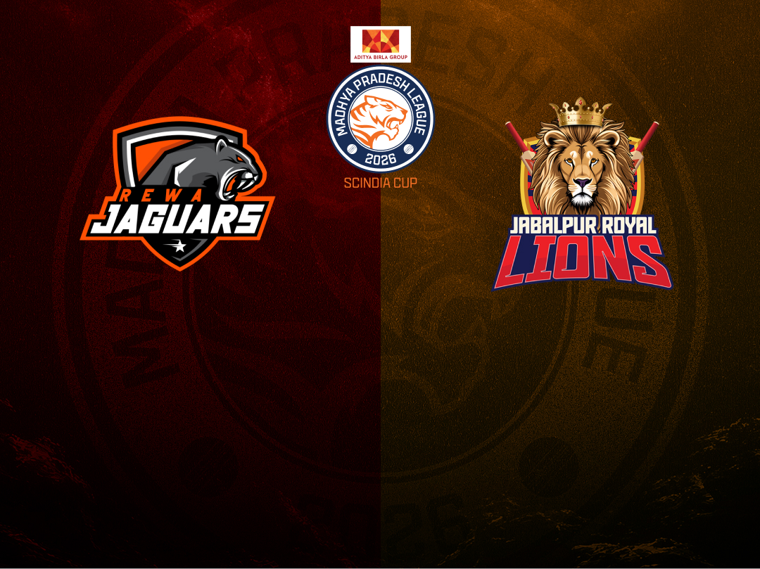 Match 31 of madhya pradesh league t20, 2026: rewa jaguars vs jabalpur royal lions banner