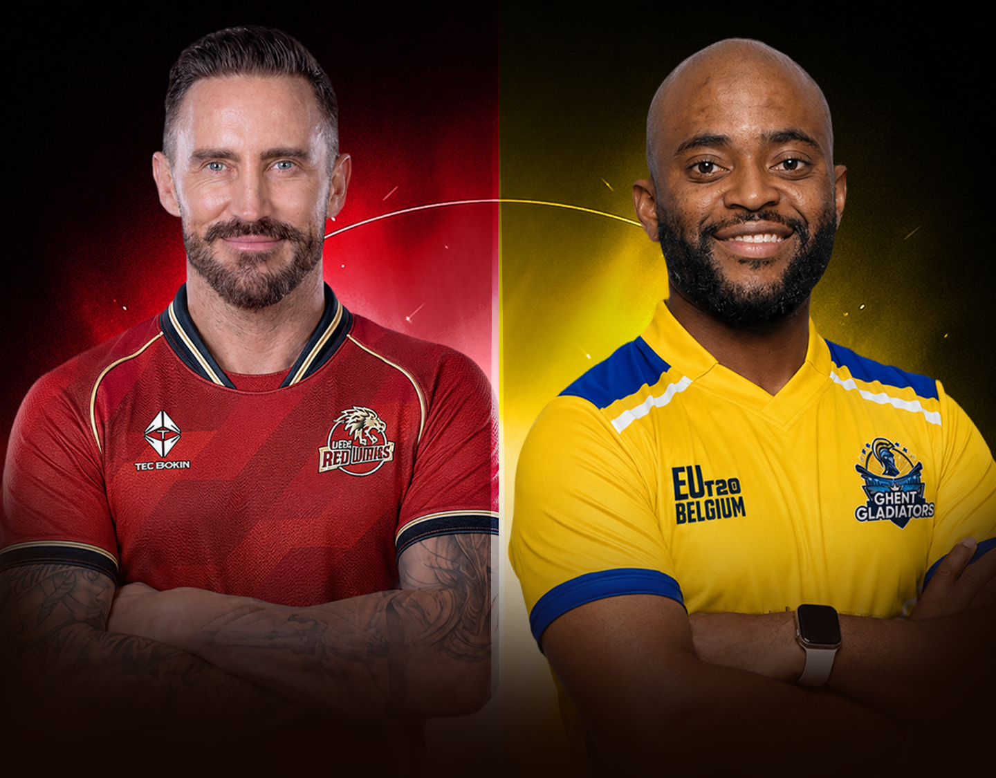  Of eut20 belgium, 2026: liege red lions vs ghent gladiators banner