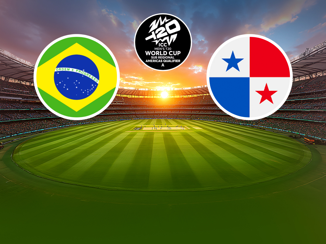 Match 4 of icc men's t20 wc americas sub-regional qualifier a: brazil vs panama banner