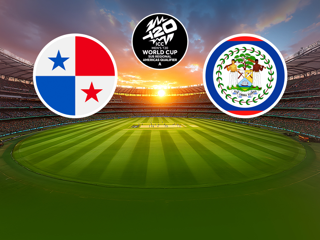 Match 9 of icc men's t20 wc americas sub-regional qualifier a: bahamas vs belize banner