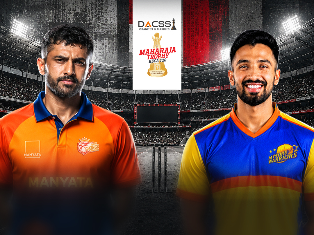 Match 11 of maharaja t20 trophy, 2026: coastal kings mangaluru vs mysore warriors banner