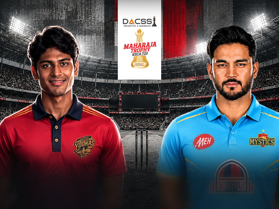 Match 18 of maharaja t20 trophy, 2026: shivamogga yodhas vs gulbarga mystics banner