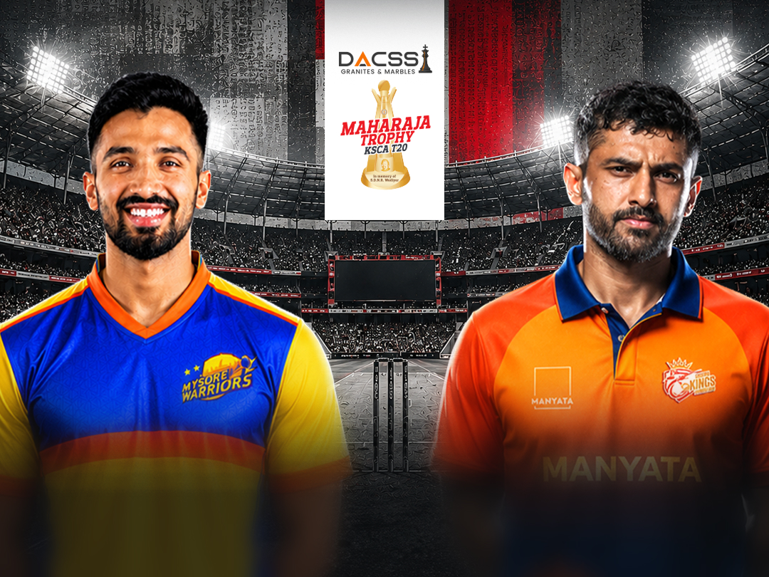 Match 19 of maharaja t20 trophy, 2026: mysore warriors vs coastal kings mangaluru banner