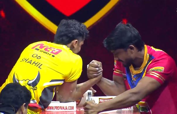 Sher-E-Ludhiana vs Kiraak Hyderabad | Sanu Joy vs Shahil Hussain (70 Kg) | Hindi Highlights