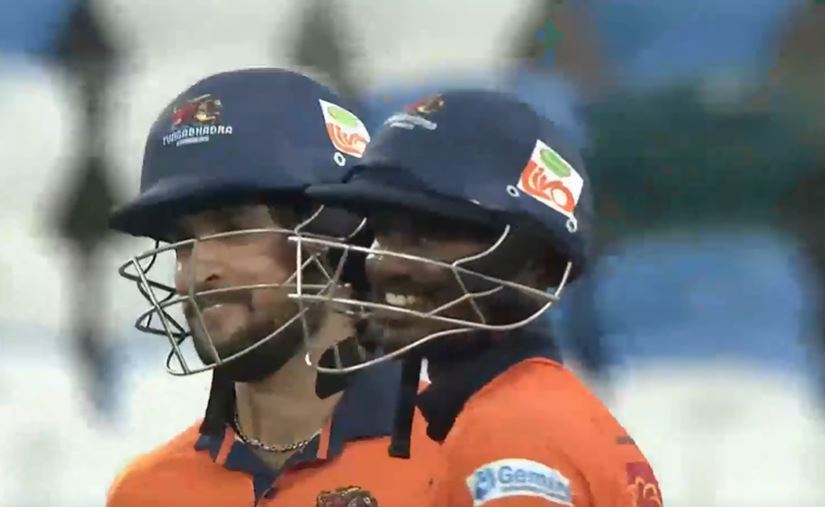 Tungabhadra Warriors beat Vijayawada Sunshiners by 4 wickets | Match 18