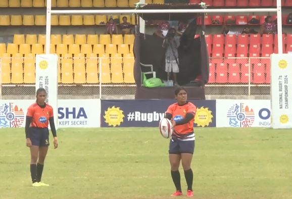 M20: Rajasthan 0-53 Maharashtra | Senior National Rugby 7s Women's 2024