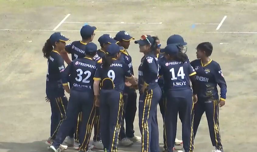 Servotech Siliguri Strikers Womens vs Rashmi Medinipur Wizards Womens by 7 wickets on VJD method | Match 23