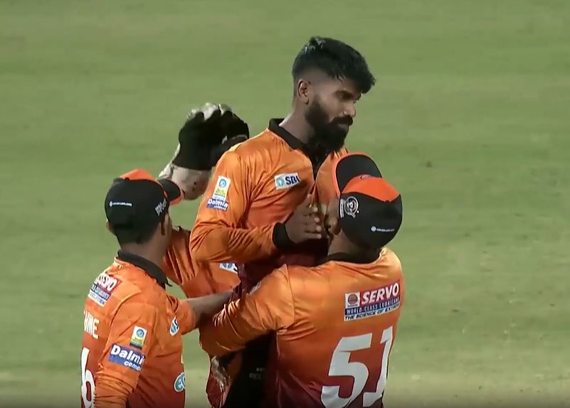 Calicut Globstars beat Aries Kollam Sailors by 14 runs | Match 24