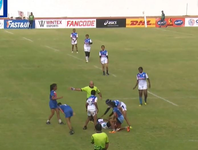 M32: Andhra Pradesh 0-17 Uttar Pradesh | Girls Junior National Rugby 7s 2024