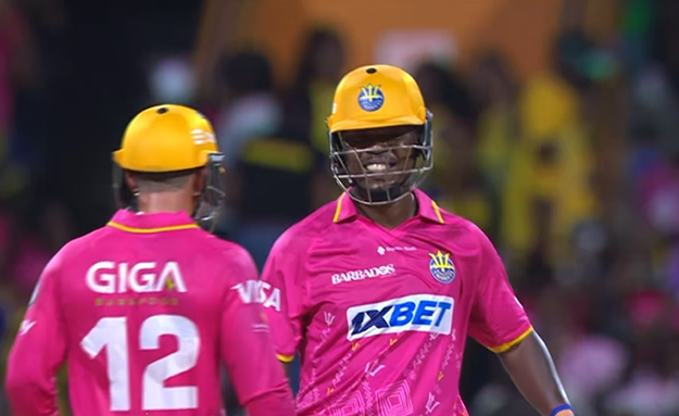 Barbados Tridents beat St Kitts and Nevis Patriots by 4 wickets | Match 32