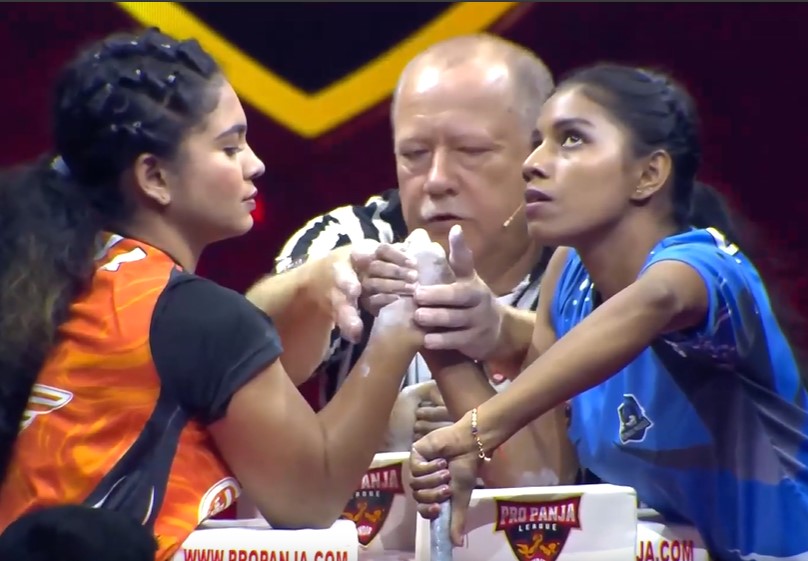 MP Hathodas vs Mumbai Muscle | Arya P vs Ardhra Suresh (55kg) | English Highlights 