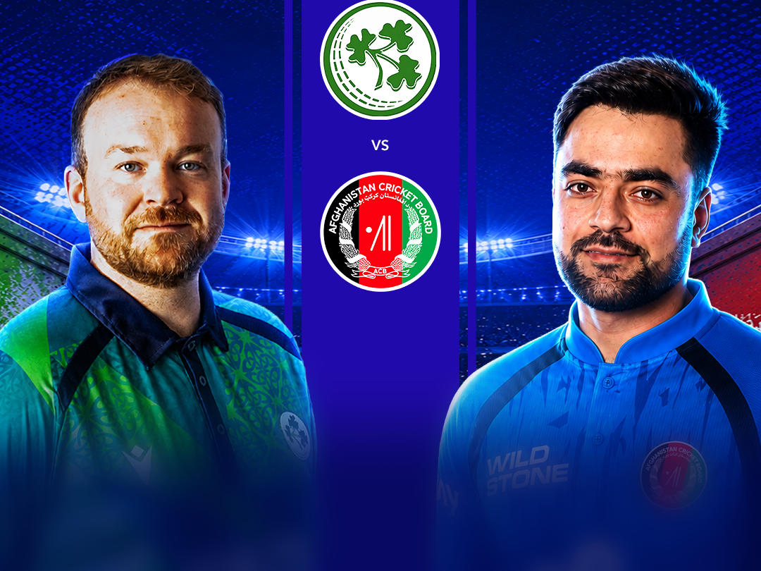 5th odi of afghanistan tour of ireland, 2026: ireland vs afghanistan banner