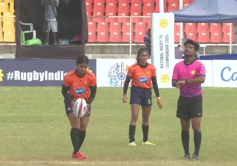 M38: Maharashtra 46-0 Uttarakhand | Senior National Rugby 7s Women's 2024