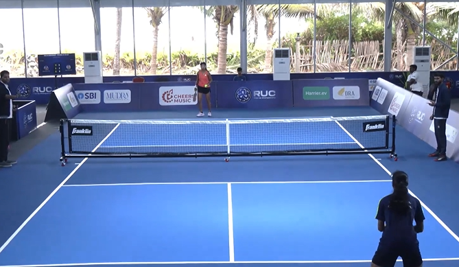 Match 3: Snehal 8-11, 4-11 Mihika