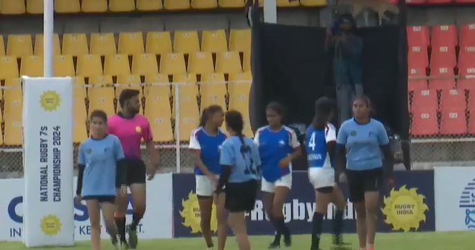 M40: Rajasthan 36-0 Madhya Pradesh | Girls Junior National Rugby 7s 2024