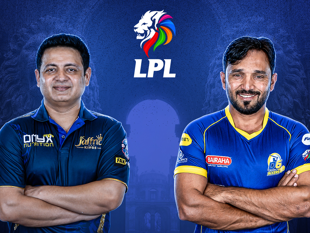 Match 20 of lanka premier league, 2026: jaffna kings vs dambulla sixers banner
