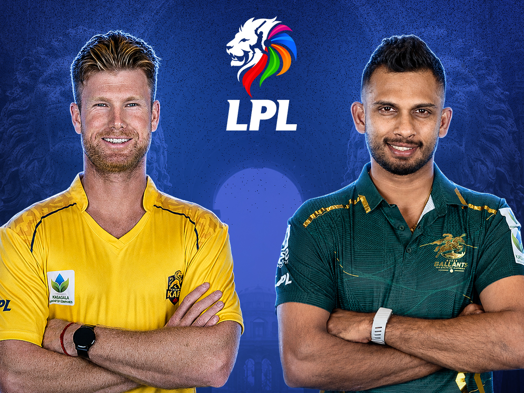 Match 19 of lanka premier league, 2026: colombo kaps vs galle gallants banner