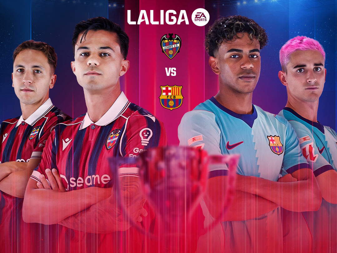 Match 43 of laliga 2026-27 banner