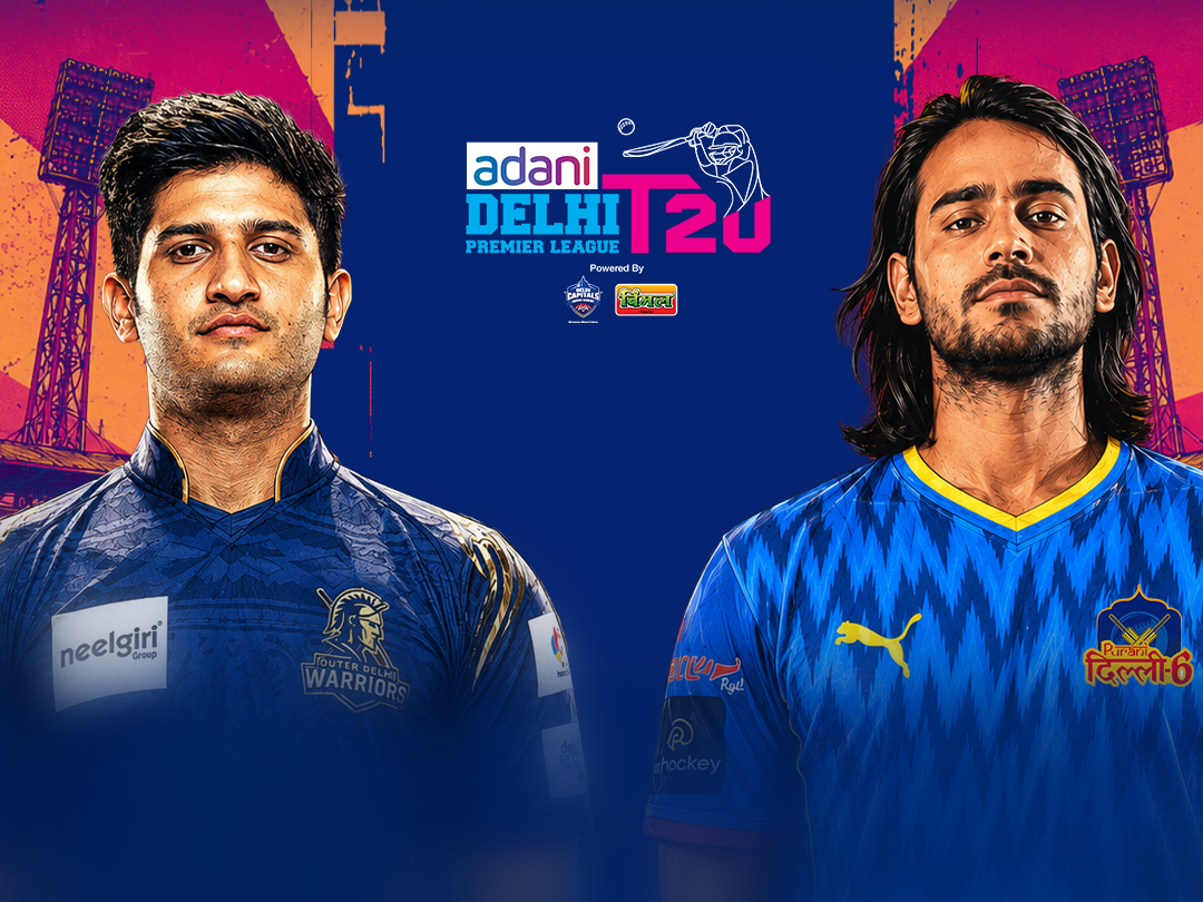 Delhi premier league, 2026 of delhi premier league, 2026: outer delhi warriors vs purani dilli-6 banner