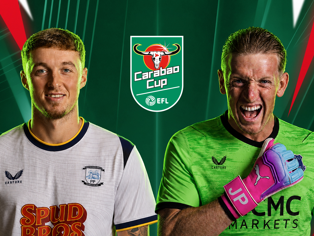 Match 18 of carabao cup 2026-27 banner