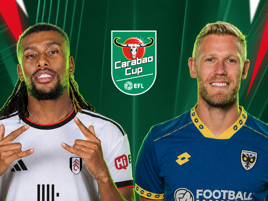 Match 20 of carabao cup 2026-27 banner