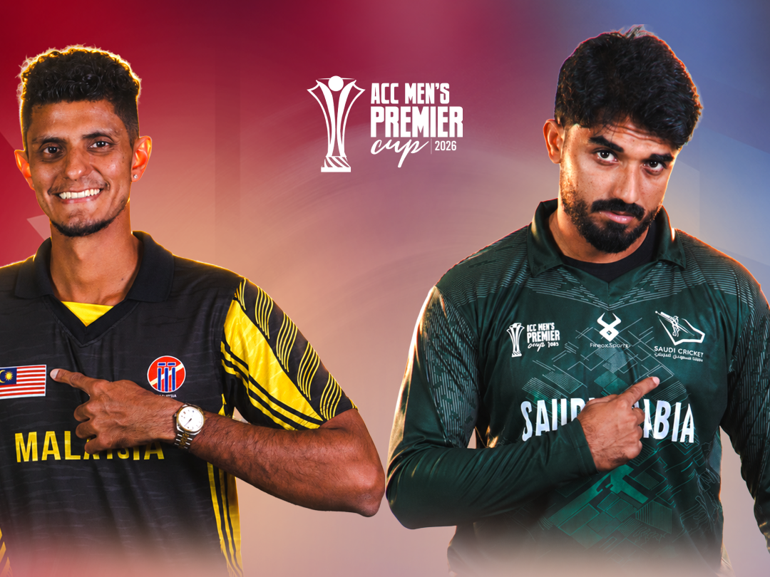 Match 5 of acc men’s premier cup 2026: malaysia vs saudi arabia banner