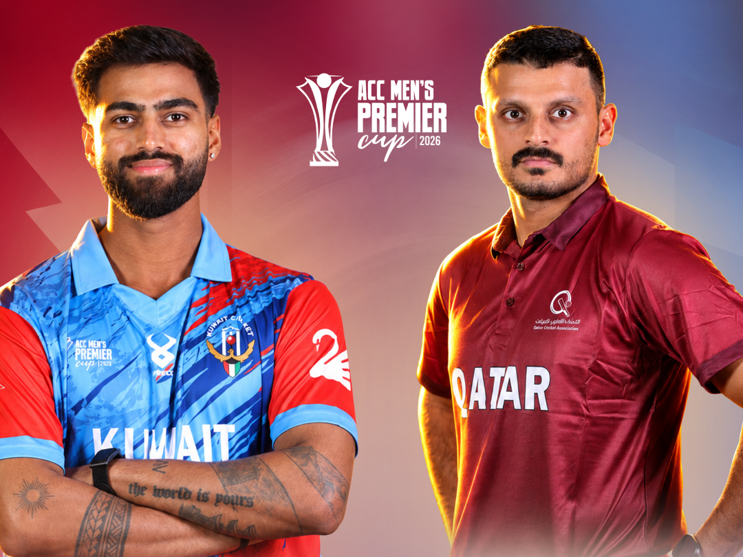 Match 17 of acc men’s premier cup 2026: kuwait vs qatar banner