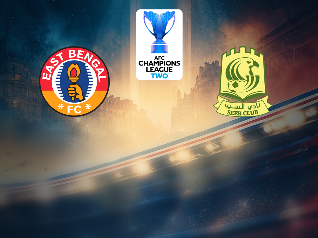 Match 49 of afc champions league two 2026-27 banner