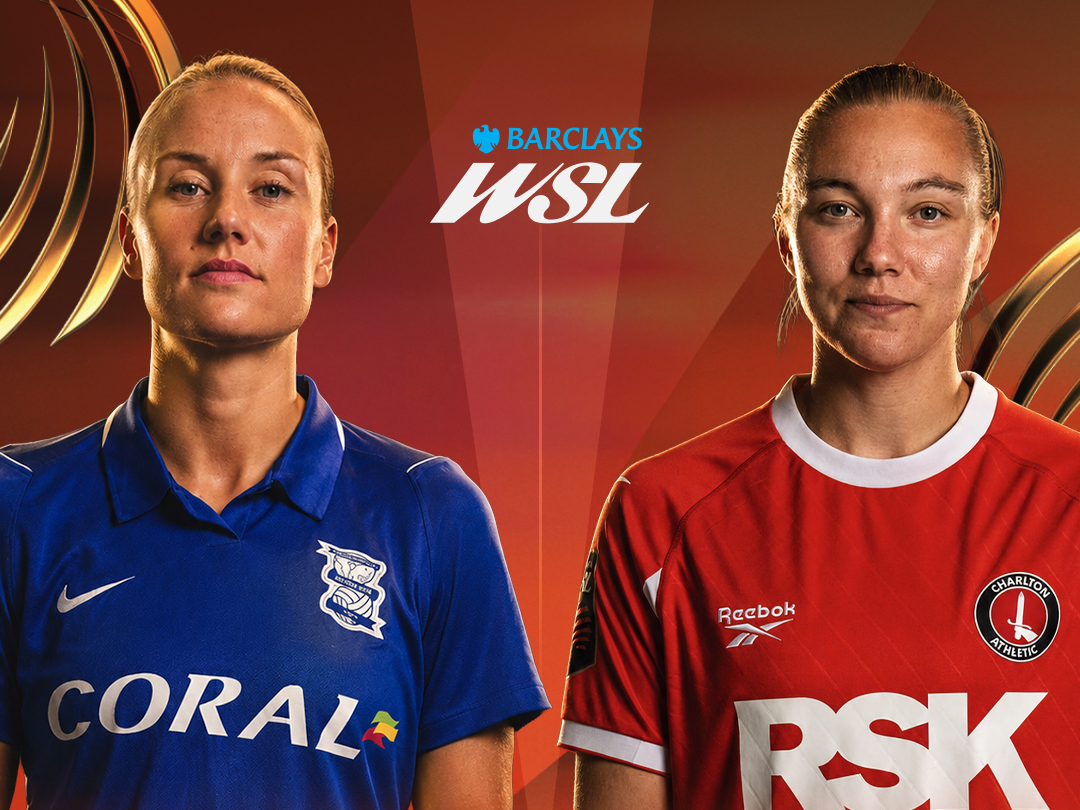 Match 46 of barclays women's super league 2026-27 banner