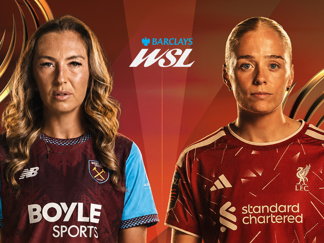 Match 55 of barclays women's super league 2026-27 banner