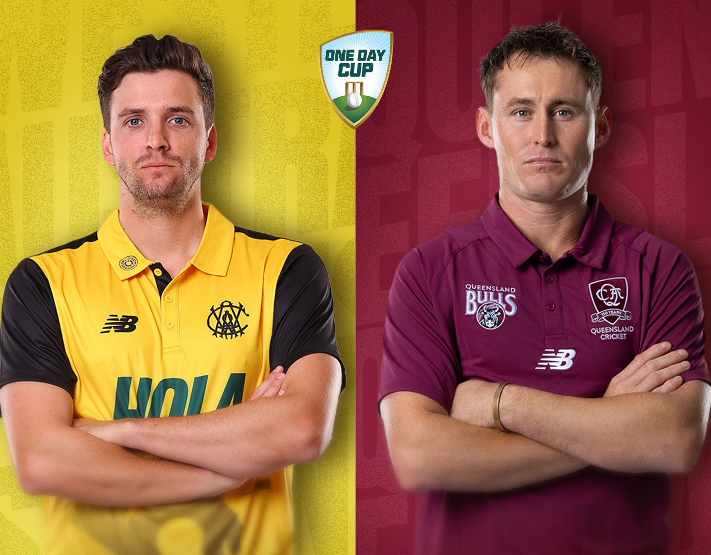 Match 9 of one day cup, 2026/27: western australia vs queensland banner