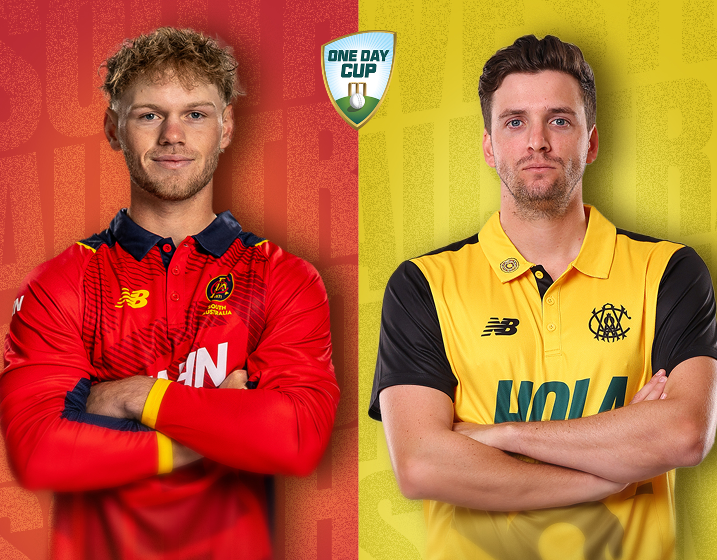 Match 17 of one day cup, 2026/27: south australia vs western australia banner