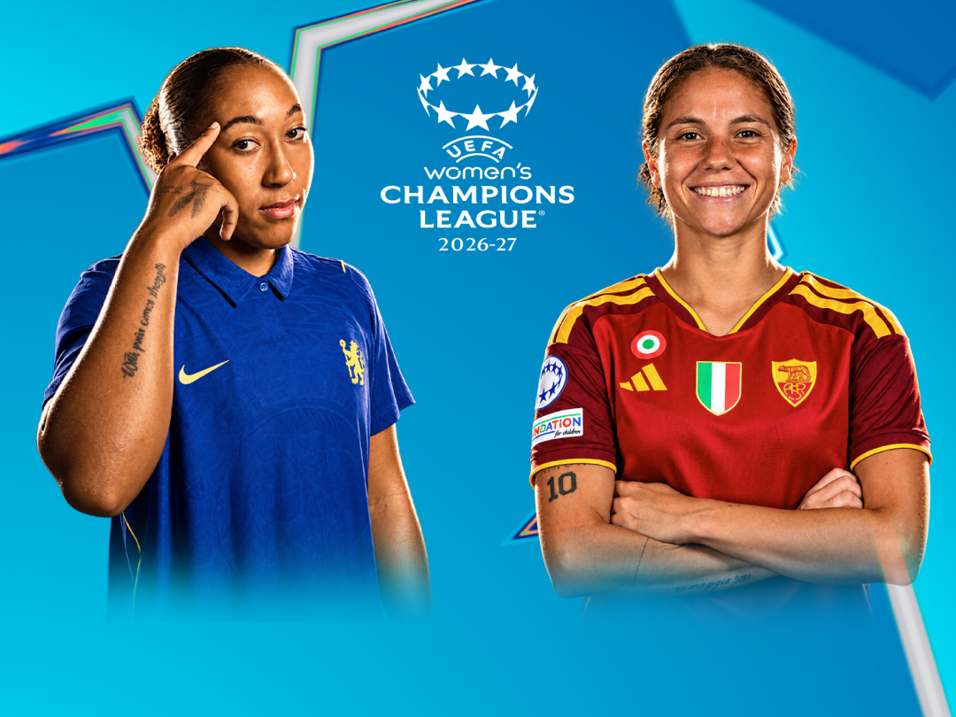 Match 19 of uefa women's champions league 2026-27 banner