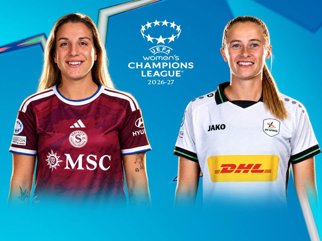 Match 21 of uefa women's champions league 2026-27 banner