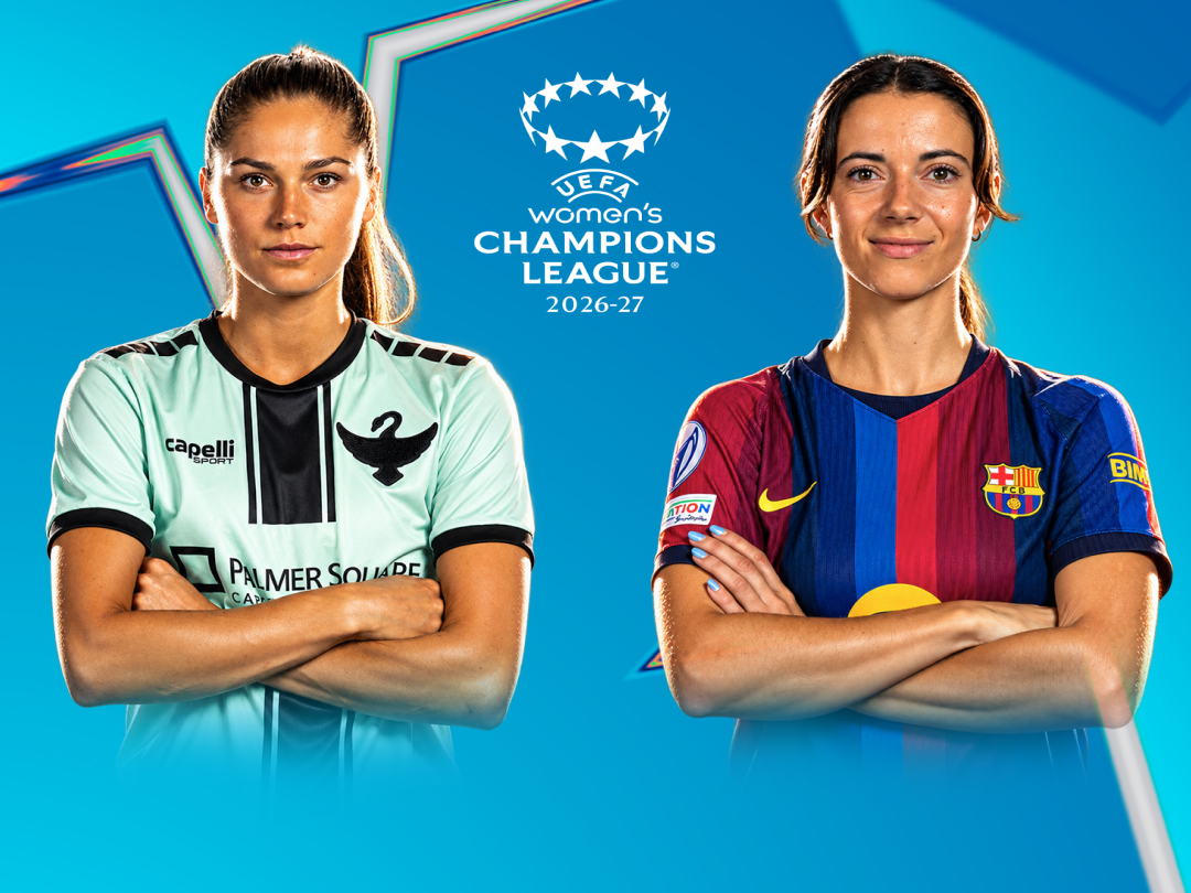 Match 26 of uefa women's champions league 2026-27 banner
