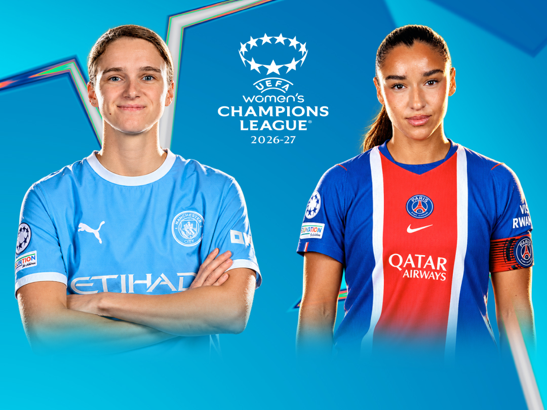 Match 27 of uefa women's champions league 2026-27 banner